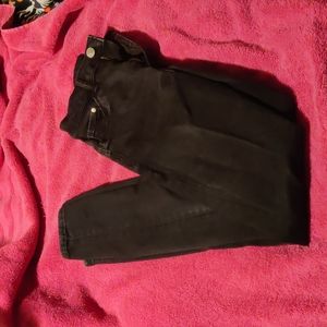 H&M black stretch jeans